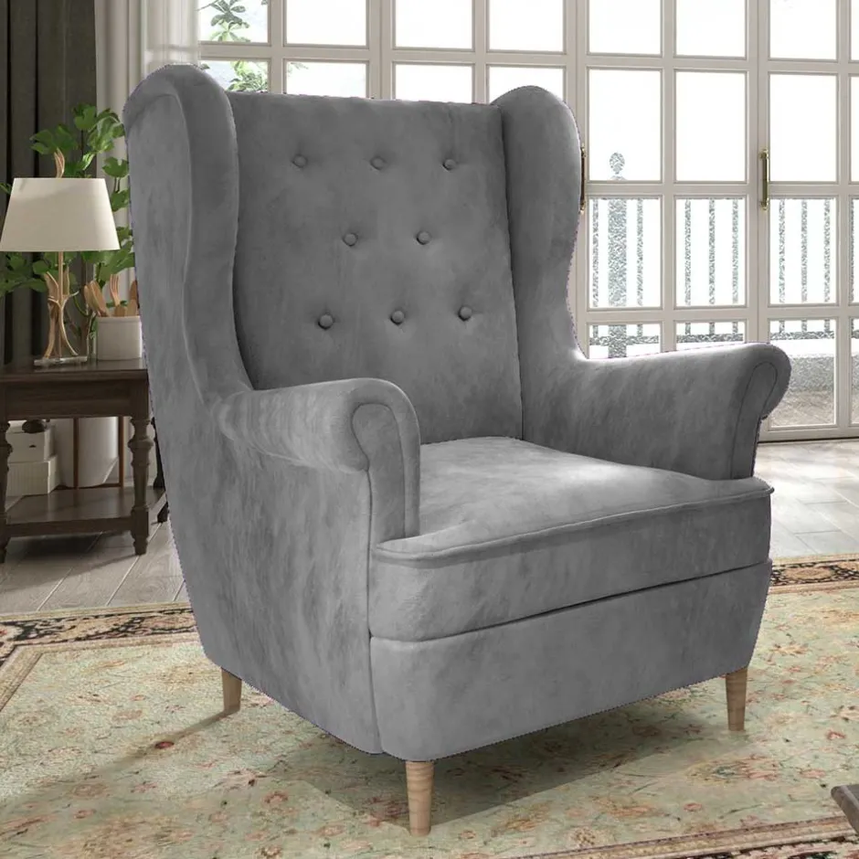 Ohrensessel*Pharao24 Polstersessel Allaire