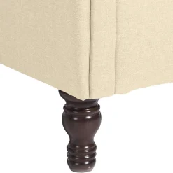 Ohrensessel*Pharao24 Polstersessel Beige Vintage Catjana