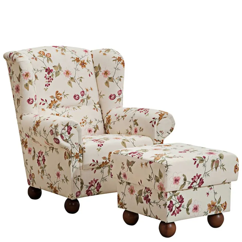 Pharao24 Polstersessel Cazryn> Ohrensessel