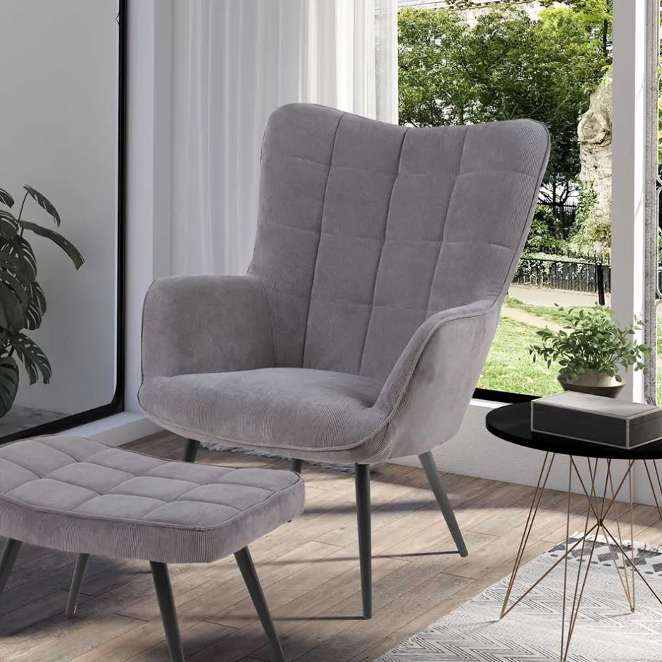 Wohnzimmer Sessel*Pharao24 Polstersessel Dalicia