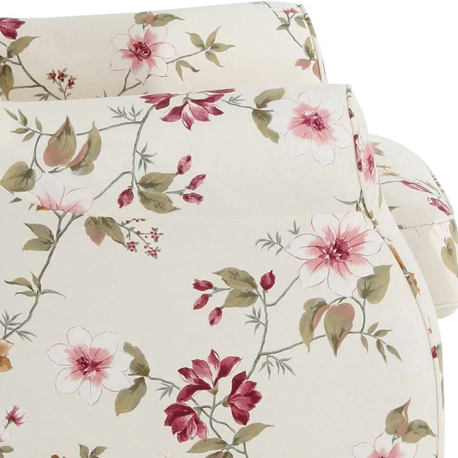 Pharao24 Polstersessel geblümt Foliage> Polstermöbel|Wohnzimmer Sessel