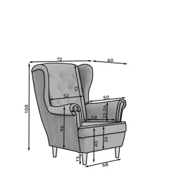 Pharao24 Polstersessel Irina><noscript><img width=