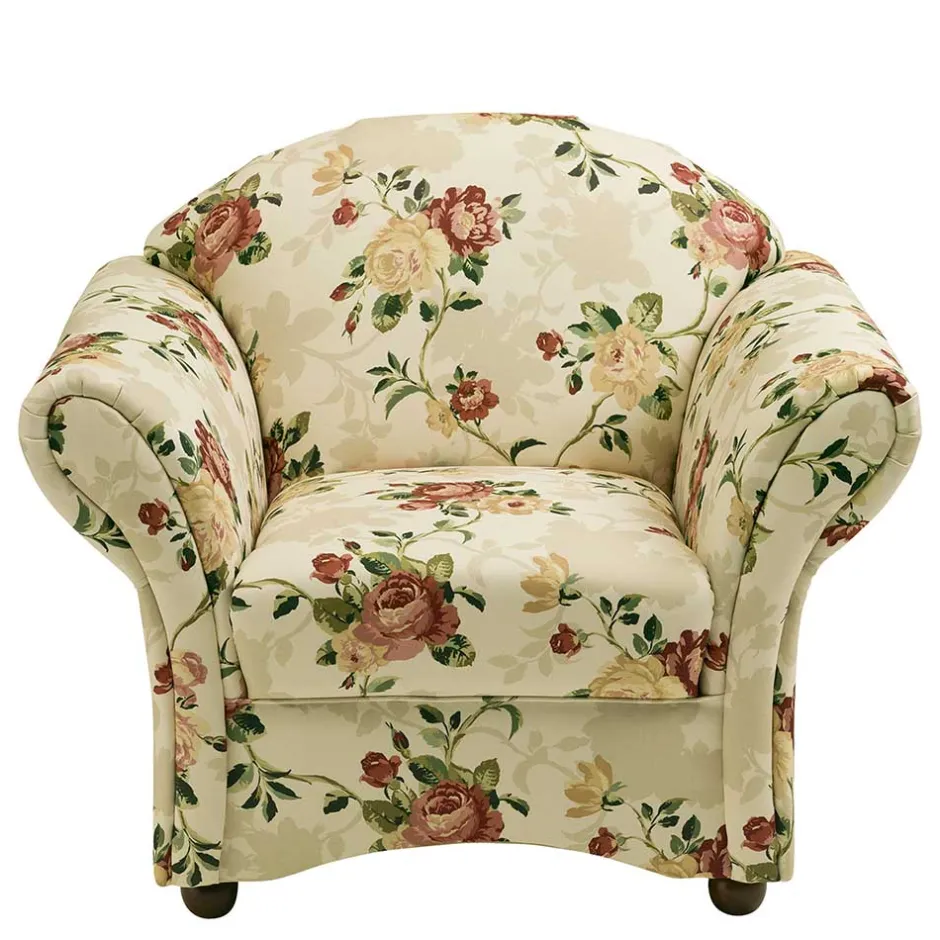 Wohnzimmer Sessel*Pharao24 Polstersessel Landhaus Marcs