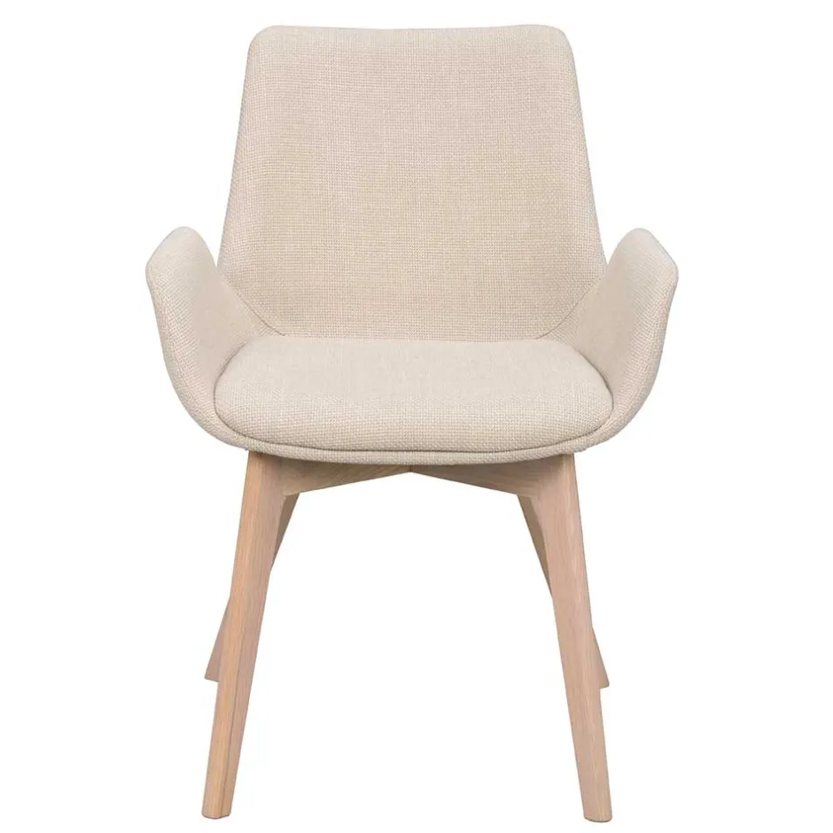 Pharao24 Polsterstühle Beige Anjila> Küchenstühle|Esszimmerstühle