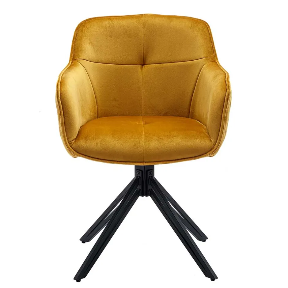 Armlehnstühle*Pharao24 Polsterstuhl Esszimmer drehbar Artiga