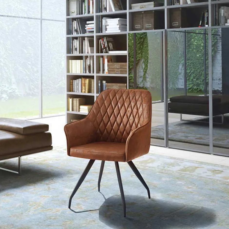 Lederstühle|Esszimmersessel*Pharao24 Polsterstuhl Esszimmer Venusto