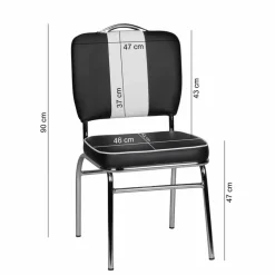 Lederstühle*Pharao24 Polsterstuhl Silvanus