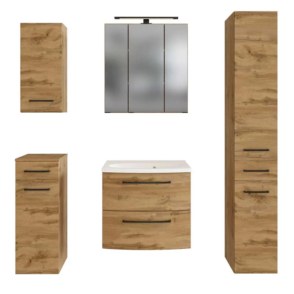 Badmöbel Sets*Pharao24 Premium Badmöbel Set Longos