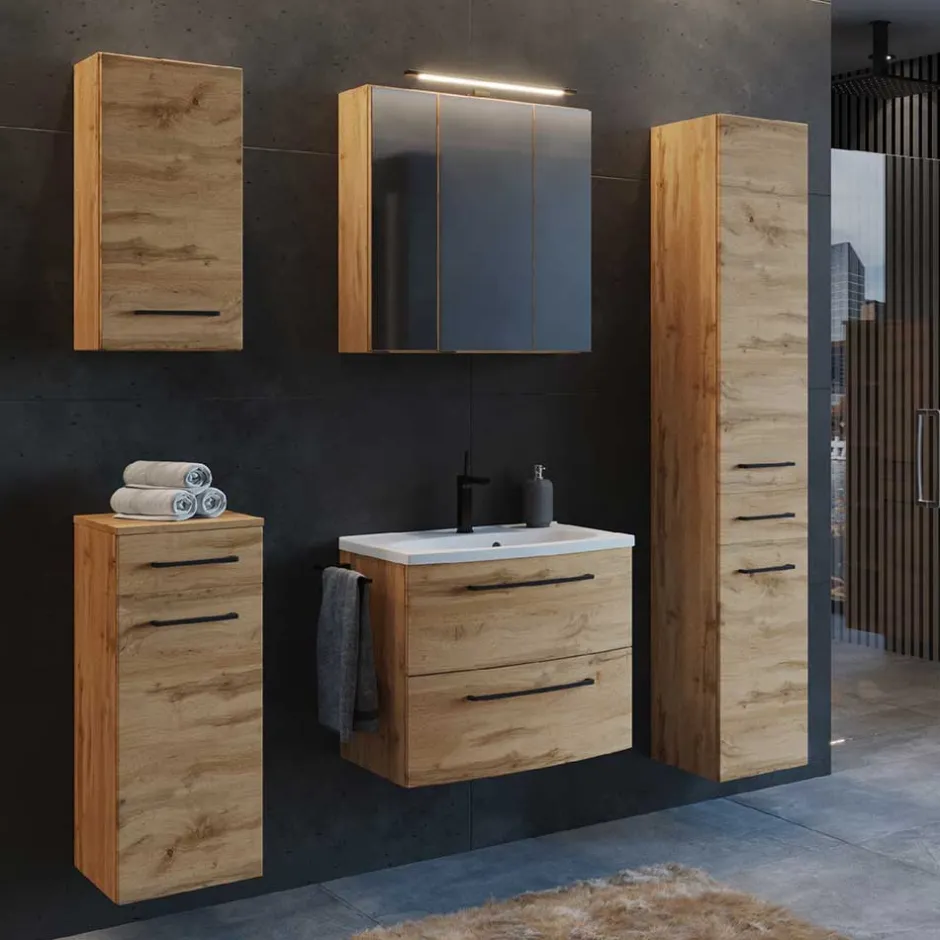 Badmöbel Sets*Pharao24 Premium Badmöbel Set Longos