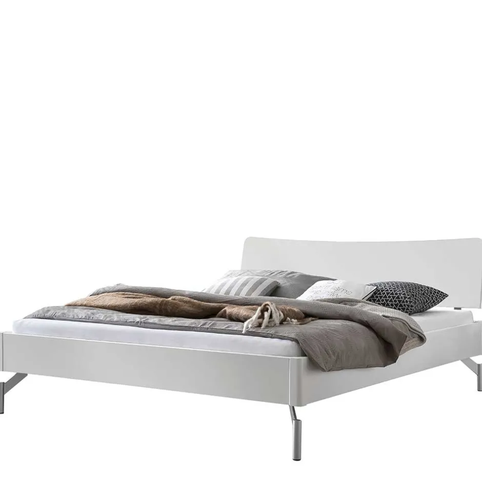 Massivholzbetten|Jugendbetten*Pharao24 Premium Bett weiß Zinsoe