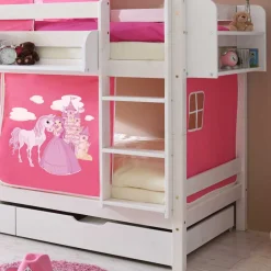 Kinderbetten|Etagenbetten*Pharao24 Prinzessin Bett Zontania