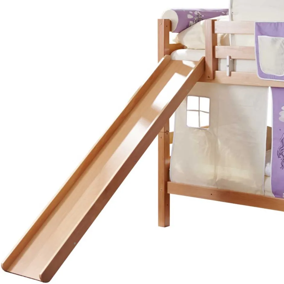 Kinderbetten|Etagenbetten*Pharao24 Prinzessin Rutschbett Neviska