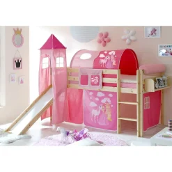 Kinderbetten|Kinderhochbetten*Pharao24 Prinzessinenbett Sappi