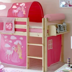 Kinderbetten|Kinderhochbetten*Pharao24 Prinzessinenbett Sappi