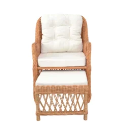 Wohnzimmer Sessel*Pharao24 Rattan Fernsehsessel Ofseka