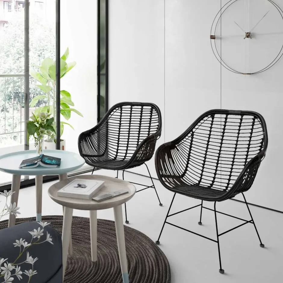 Pharao24 Rattan Stühle Vitablo> Armlehnstühle