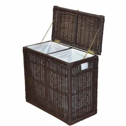 Truhen*Pharao24 Rattan Wäschetruhe Parla