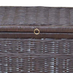 Truhen*Pharao24 Rattan Wäschetruhe Parla