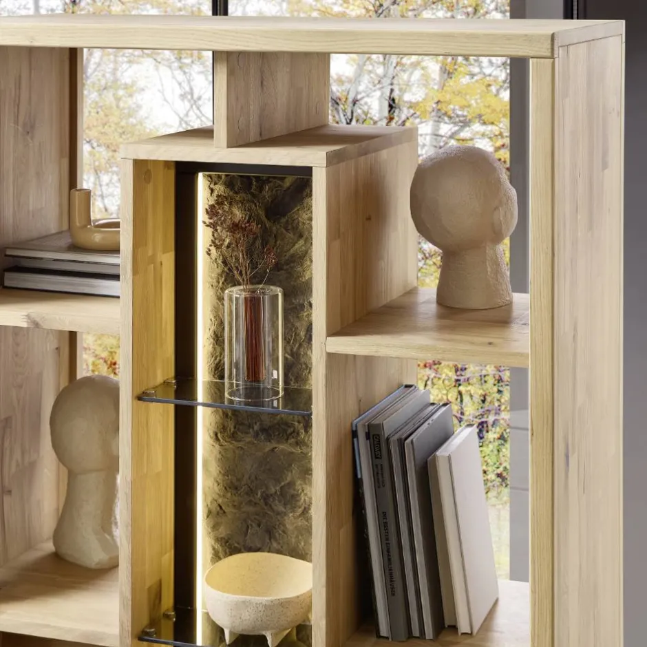 Massivholzregale|Bücherregale*Pharao24 Raumteiler Regal Ostoro