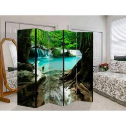 Pharao24 Raumtrenner Paravent Zuzetta> Paravents|Raumteiler