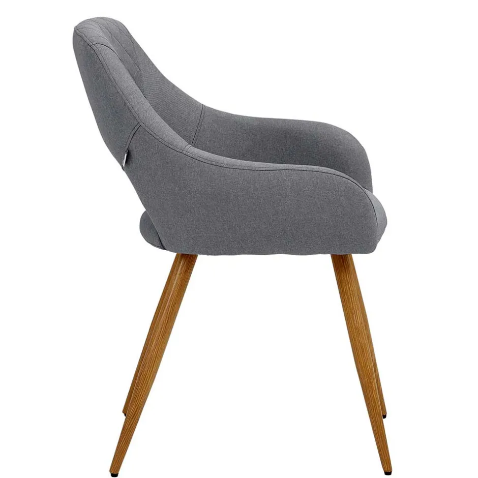 Pharao24 Rückenausschnitt Stühle Morholt> Armlehnstühle