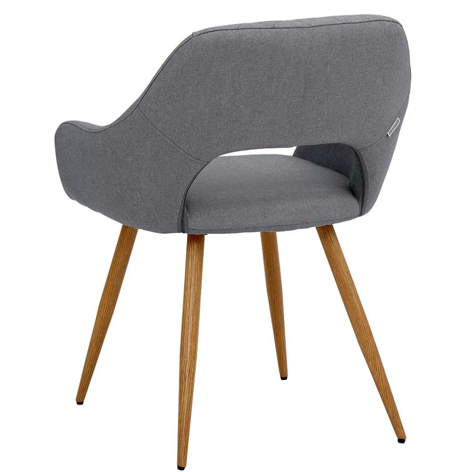 Pharao24 Rückenausschnitt Stühle Morholt> Armlehnstühle