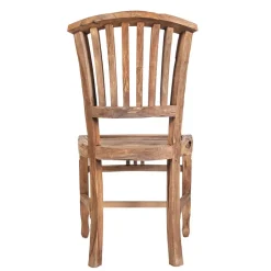 Massivholz Stühle*Pharao24 Recycling Holz Stuhl Goyas