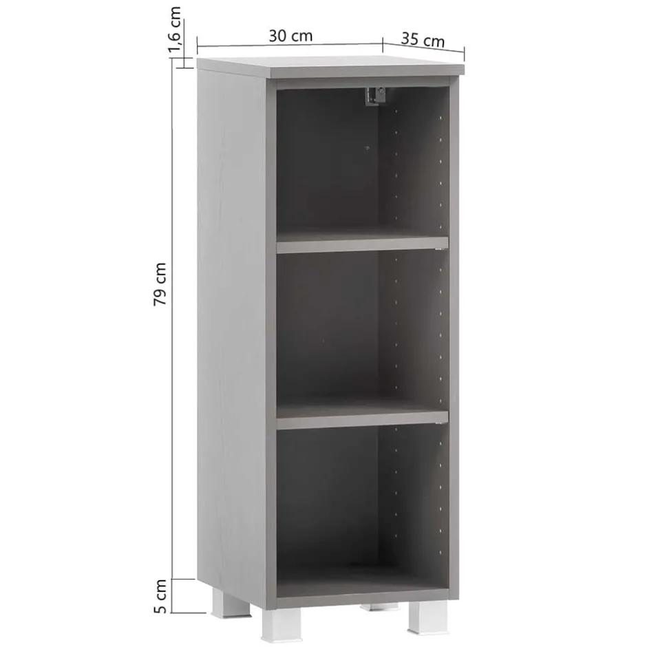 Badregale|Standregale*Pharao24 Regal für Badezimmer Vressa