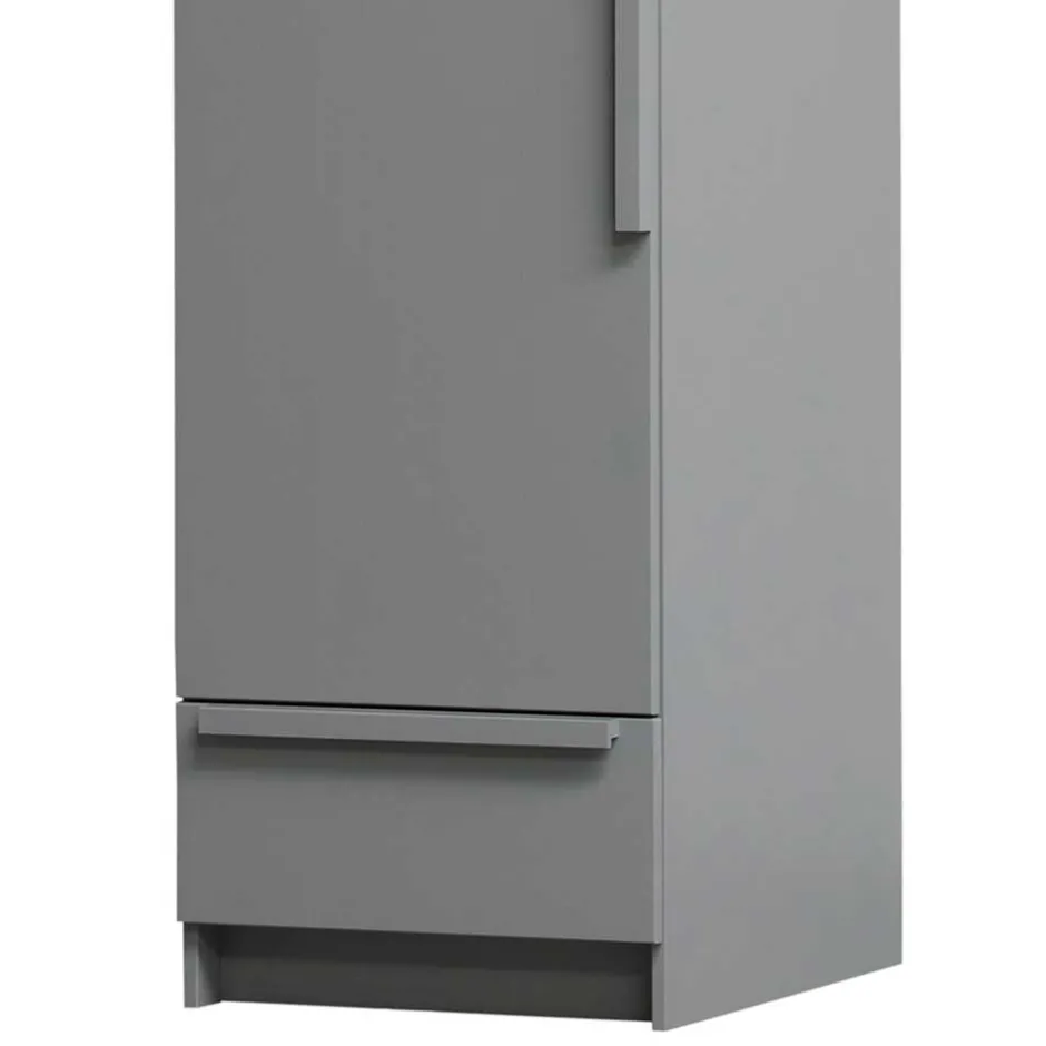 Pharao24 Regal mit Tür Jemain> Drehtürenschränke|Kleiderschränke