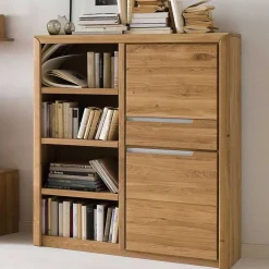 Pharao24 Regal Vlarenzo> Wohnzimmerregale|Massivholzregale