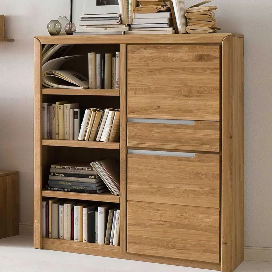 Pharao24 Regal Vlarenzo> Wohnzimmerregale|Massivholzregale