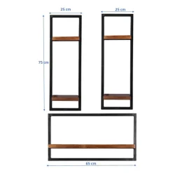Hängeregale*Pharao24 Regale zum Aufhängen India