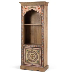 Pharao24 Regalschrank Hengas> Regalschränke|Massivholzregale