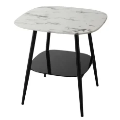 Telefontische|Glastische*Pharao24 Retro Beistelltisch Spint