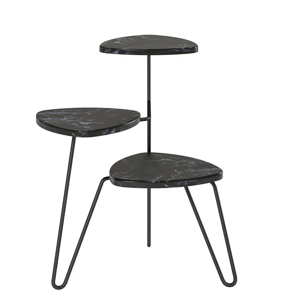 Beistelltische|Telefontische*Pharao24 Retro Blumentisch Bacanova