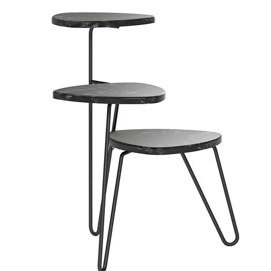 Beistelltische|Telefontische*Pharao24 Retro Blumentisch Bacanova