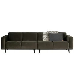 Wohnzimmercouch|3 Sitzer Sofa*Pharao24 Retro Design Couch Dayton