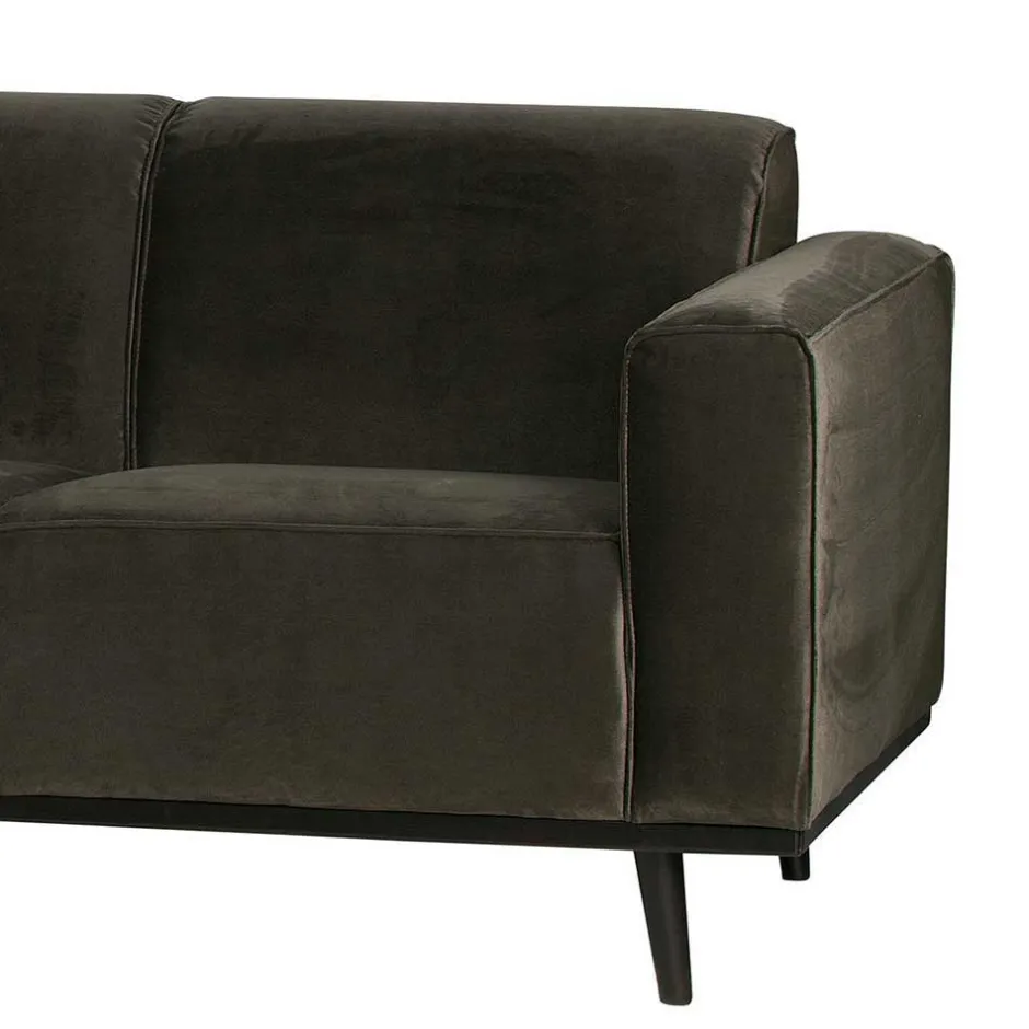 Wohnzimmercouch|3 Sitzer Sofa*Pharao24 Retro Design Couch Dayton