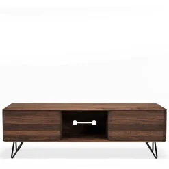 Fernsehkommoden|Massivholz Tv Möbel*Pharao24 Retro Fernsehlowboard Nikosia