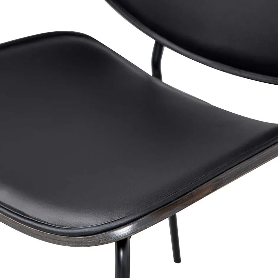 Pharao24 Retro Küchenstühle Carlisona> Lederstühle