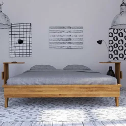 Pharao24 Retro Massivholzbett Carilla><noscript><img width=