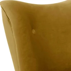 Wohnzimmer Sessel*Pharao24 Retro Sessel gelb Pestrov