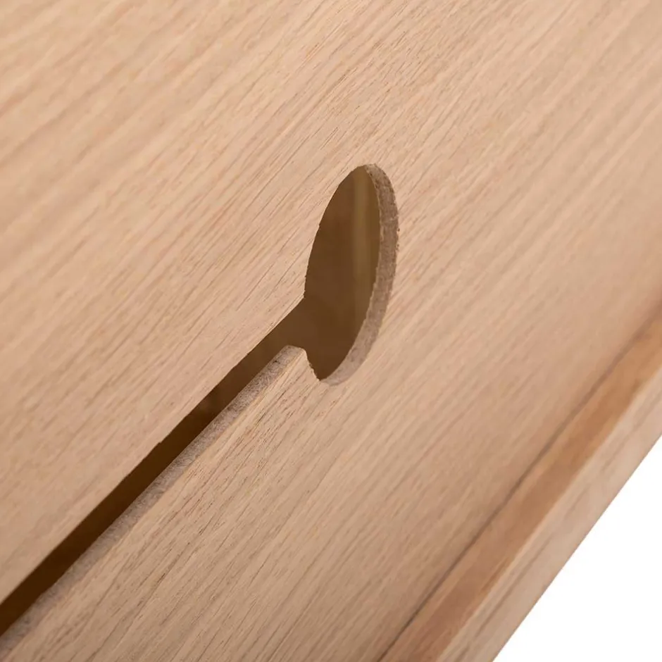 Pharao24 Retro TV Lowboard Baylee> Massivholz Tv Möbel|Fernsehtische