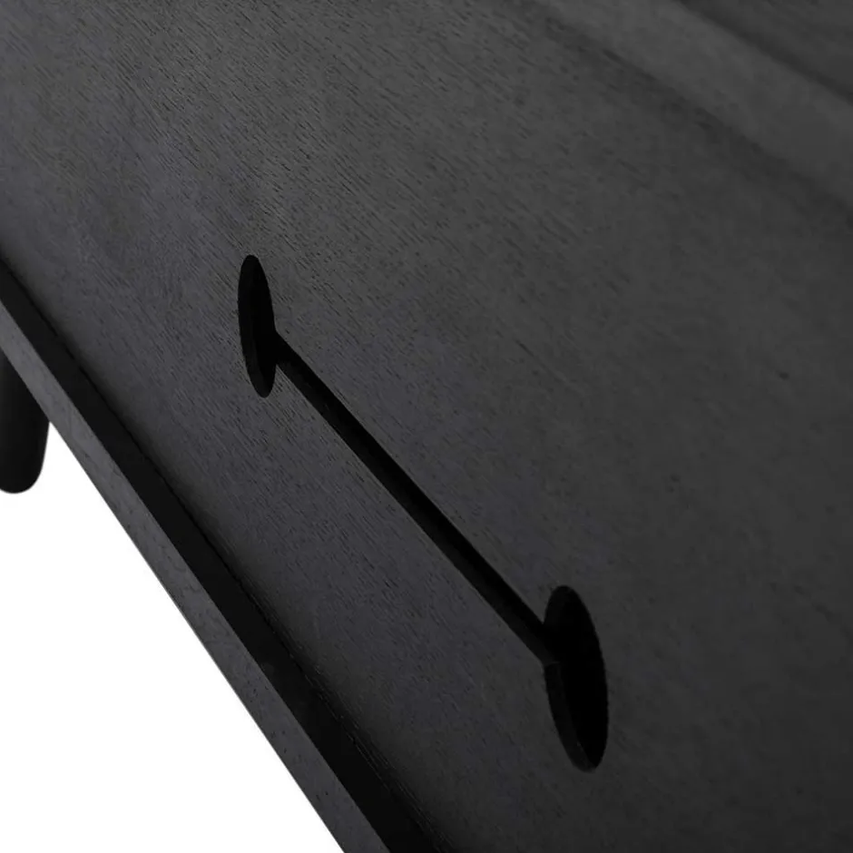 Massivholz Tv Möbel|Fernsehkommoden*Pharao24 Retrostil Lowboard Lavella