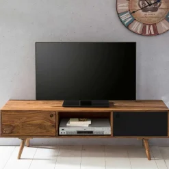 Massivholz Tv Möbel|Fernsehkommoden*Pharao24 Retrostil TV Lowboard Pazinos