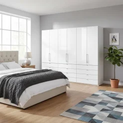 Pharao24 Riesiger Kleiderschrank Grinzia> Kleiderschränke|Schlafzimmerschränke