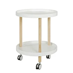 Telefontische*Pharao24 Rollbarer Beistelltisch Pascan