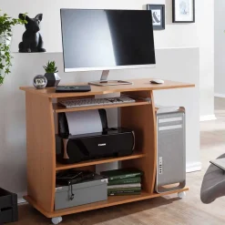 Pharao24 Rollbarer Schreibtisch Britain> Schreibtische