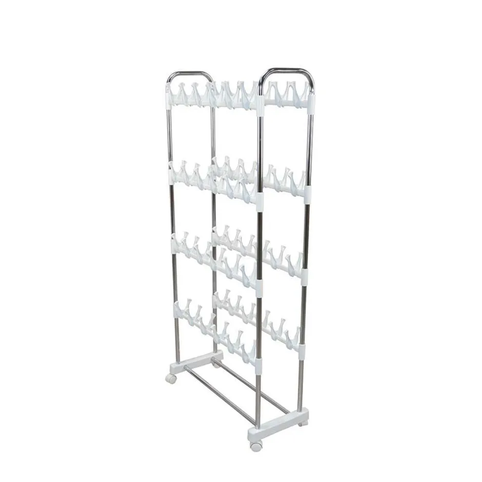 Standregale|Schuhregale*Pharao24 Rollbares Schuhregal Bucurest