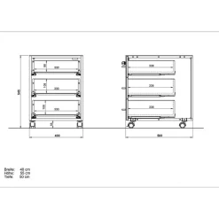 Büroschränke|Aktenschränke*Pharao24 Rollcontainer Rameros